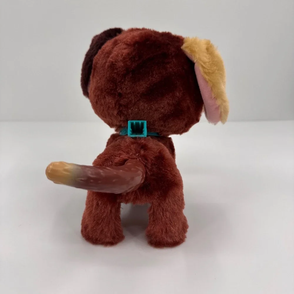 FurReal Puppy‎ Dog Walkalots Leash Big Wags Brown Plush Interactive Toy Hasbro